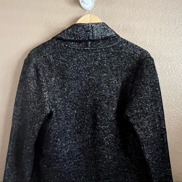 Tommy Bahama Wool Viscose Blend Open Black Blazer Size Medium - Picture 6 of 10